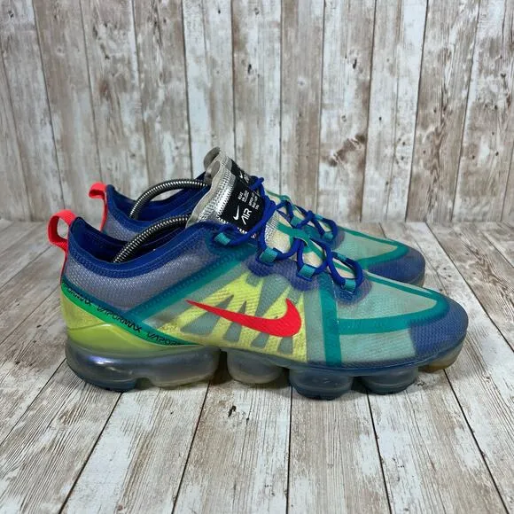 Nike Air Vapormax 2019 Racer Blue Bright Crimson AR6631 402 Men's Size 11‎