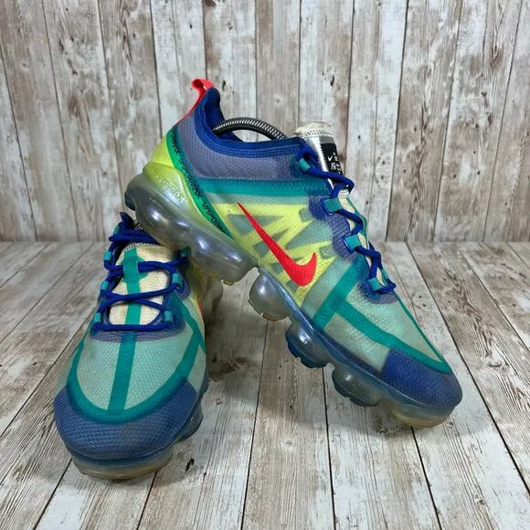 Nike Air Vapormax 2019 Racer Blue Bright Crimson AR6631 402 Men's Size 11‎