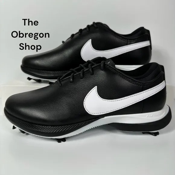 NIKE AIR ZOOM VICTORY TOUR 2 WOMENS GOLF SHOES SIZE 7.5 LEATHER REMOVABLE SPIKES