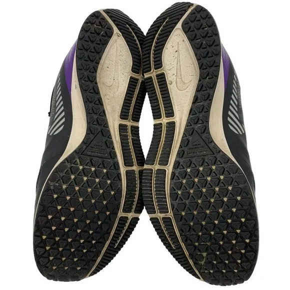 Nike Air Zoom Sz 9 Pegasus 36 Black Mens Marathon Running Shoes AQ8005-002 2157