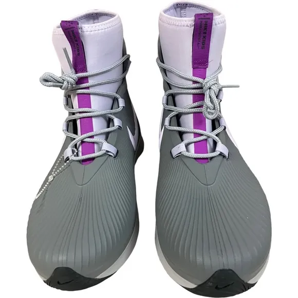 Nike Binzie Boot Waterproof Boots Youth Size 7Y Women’s 8.5Gray Purple