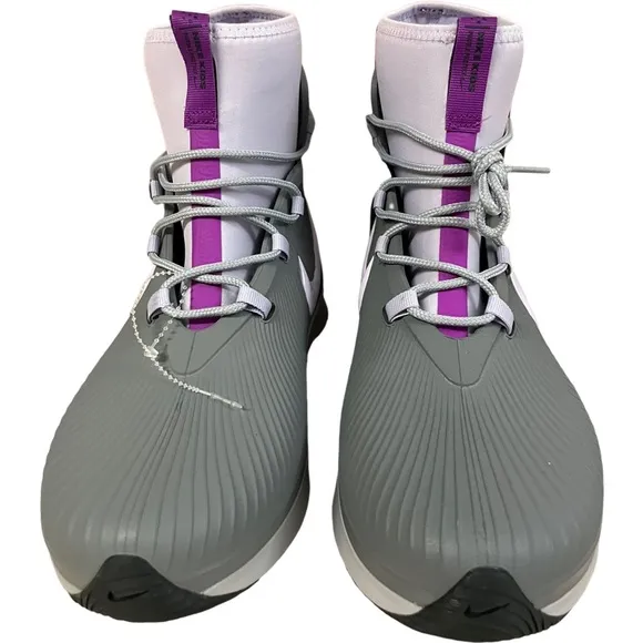 Nike Binzie Boot Waterproof Boots Youth Size 7Y Women’s 8.5Gray Purple