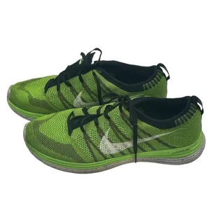 Nike Flyknit One Shoes Mens 13 Electric Green Sneakers 554887 311