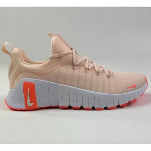Nike Free Metcon 6 Womens Pink White Athletic Shoes Sneakers Trainers FJ7126-801