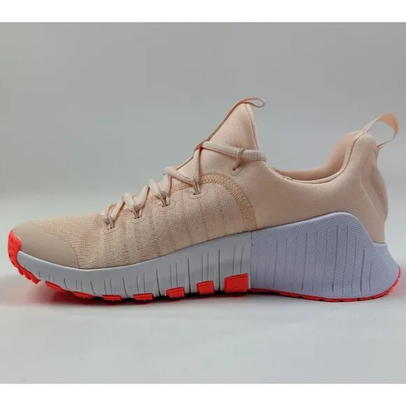 Nike Free Metcon 6 Womens Pink White Athletic Shoes Sneakers Trainers FJ7126-801