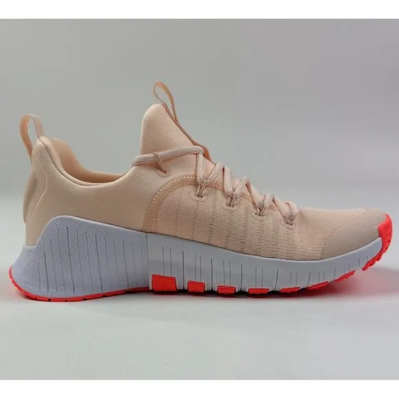 Nike Free Metcon 6 Womens Pink White Athletic Shoes Sneakers Trainers FJ7126-801