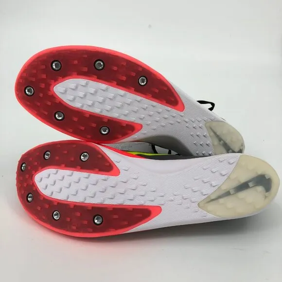 Nike Gray/Green Breathable Lightweight Athletic Shoes | Includes Original Spikes