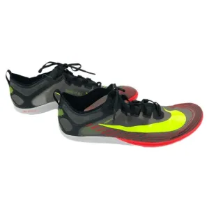Nike Gray/Green Breathable Lightweight Athletic Shoes | Includes Original Spikes
