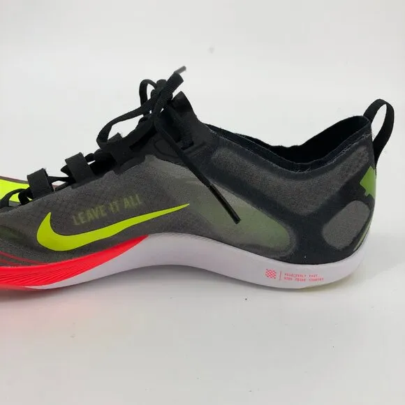 Nike Gray/Green Breathable Lightweight Athletic Shoes | Includes Original Spikes