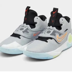 Nike KD Trey 5 X Wolf Grey White Volt Basketball Shoes