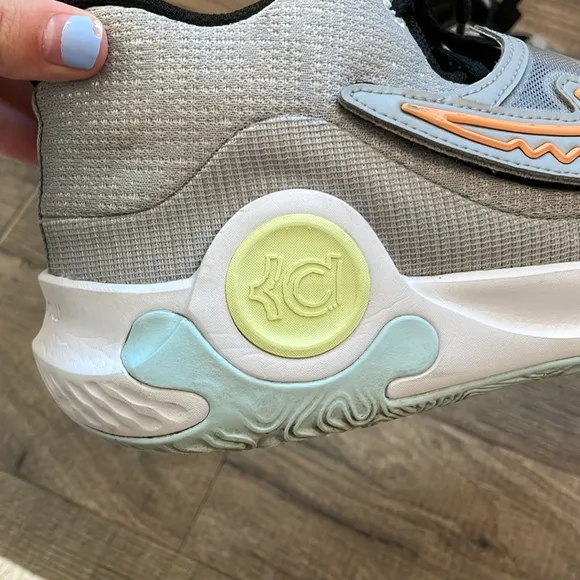 Nike KD Trey 5 X Wolf Grey White Volt Basketball Shoes