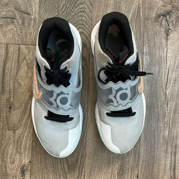 Nike KD Trey 5 X Wolf Grey White Volt Basketball Shoes