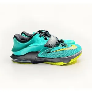 Nike KD Uprising 2014 Youth 5Y Teal Volt 653996-370 Basketball Shoes Mens 5