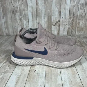 Nike Mens Epic React Flyknit‎ Diffused Taupe Running Shoe Size 10.5 AQ0067-201