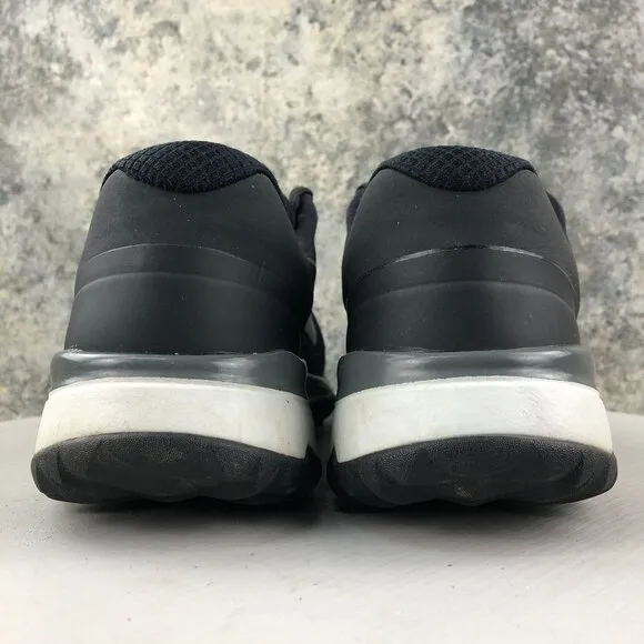 Nike Men's Size 11 Fi Impact Black Metallic Silver Grey Golf Sneakers 611510-004