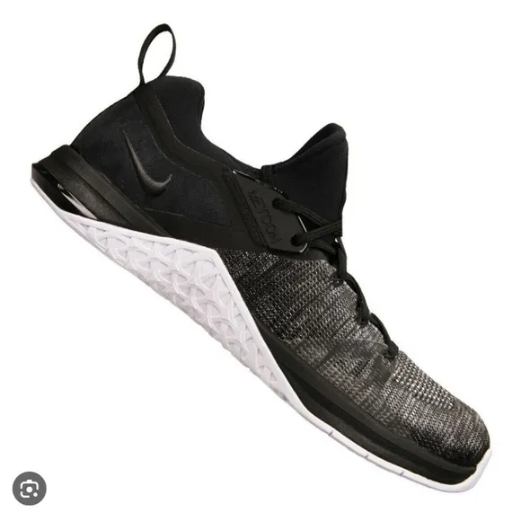 Nike Metcon Flyknit 3 Black Trainers Training Shoes Men’s Size 10.5