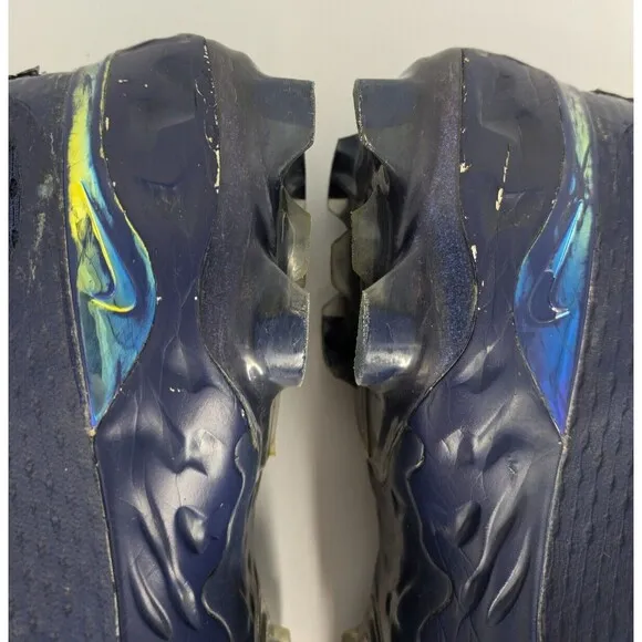 Nike Navy Alpha Huarache Elite 4 Low Jackie Robinson Day Molded Cleats Size 11