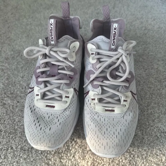 Nike React Vision Running Shoes Purple Sneakers CI7523-500 Womens Size 5.5
