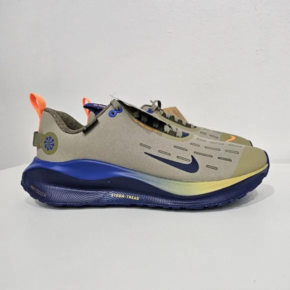 Nike ReactX Infinity Run 4 Gore-Tex Running Shoes Mens Size 8 Olive