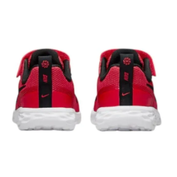 Nike Revolution 6 Little‎ Kids' Child Shoes Size 5C NEW Red/Black DD1094-607