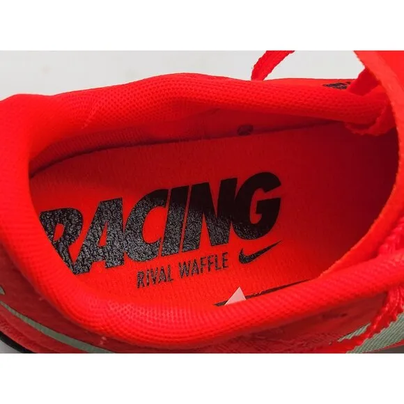 Nike Rival Waffle 6 Cross Country Road Race Shoes Bright Crimson Mens Size 11.5