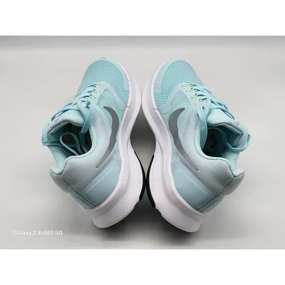 Nike Run Swift 3 Running Shoes Blue Metallic Silver Womens  DR2698 402 Size 6.5