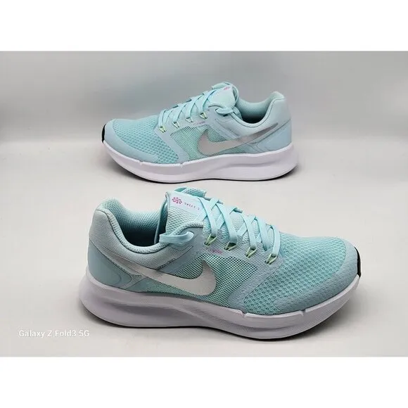 Nike Run Swift 3 Running Shoes Blue Metallic Silver Womens  DR2698 402 Size 6.5