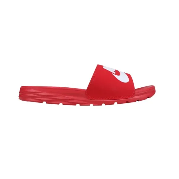 NIKE SB BENASSI SOLARSOFT SLIDESJDI RED WHITE SOLAR SOFT SLIDE FLIP FLOP