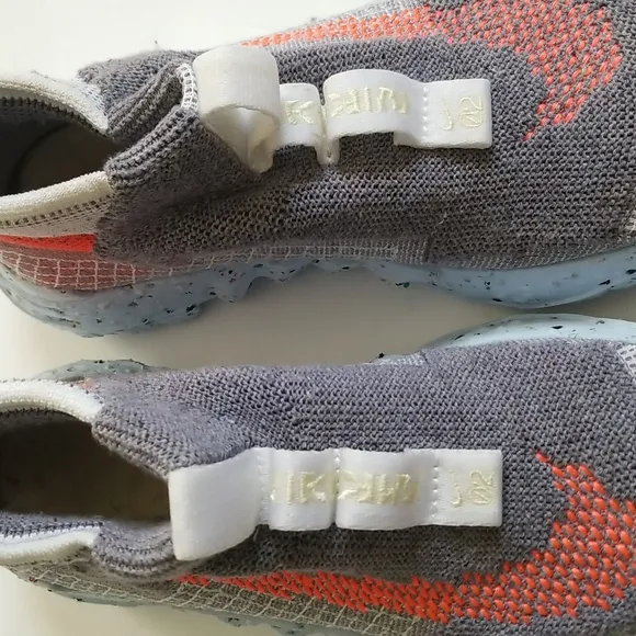 Nike Space Hippie 02 Trash Sneakers Recycled Materials Blue Knit Unisex 6 38.5