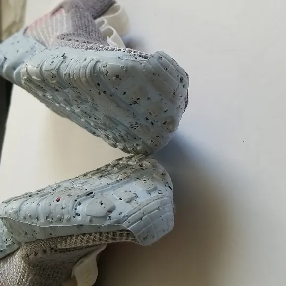 Nike Space Hippie 02 Trash Sneakers Recycled Materials Blue Knit Unisex 6 38.5