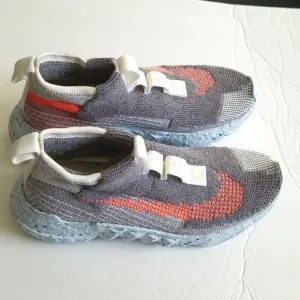 Nike Space Hippie 02 Trash Sneakers Recycled Materials Blue Knit Unisex 6 38.5