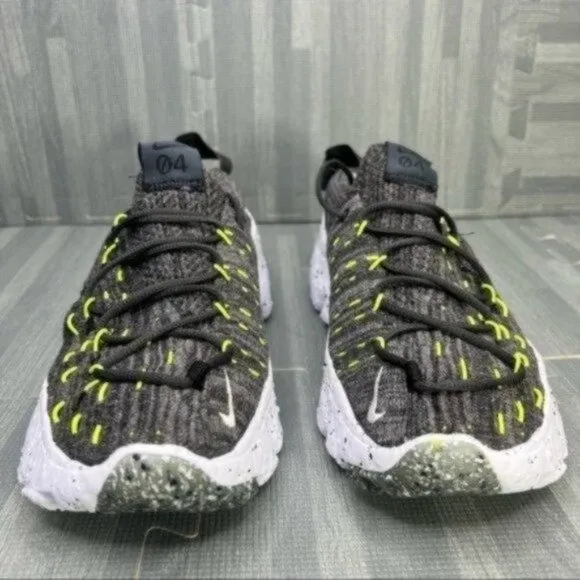 Nike Space Hippie 04 Running Sneakers Gray Neon Green Women New