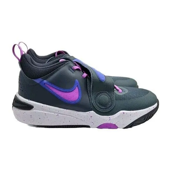 Nike Team Hustle D11 GS Basketball Shoes Sneakers 7Y / Womens 8.5 DV8996 300 New