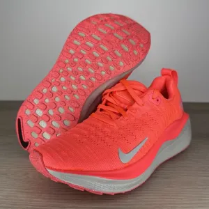 Nike W ReactX Infinity Run 4 Hot Punch Iron DR2670 602 Wmns Sz 6/Mens Sz 7.5