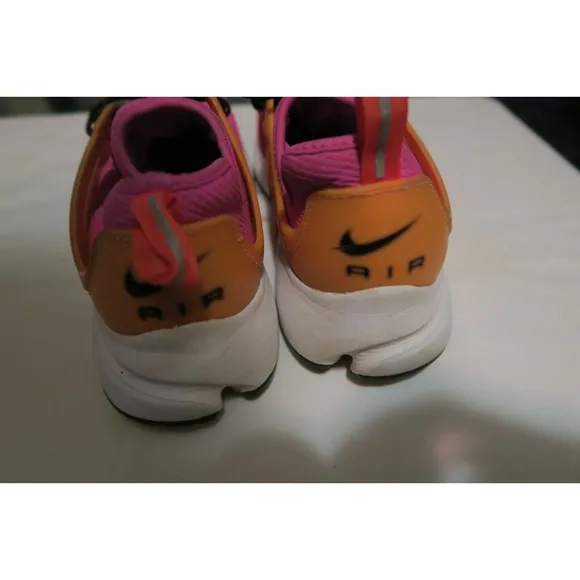 Nike WMNS Air Presto Laser Fuchsia Sneakers Pink Orange Size 11 878068-607 Shoes