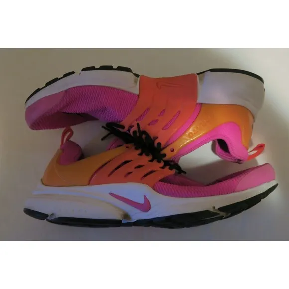 Nike WMNS Air Presto Laser Fuchsia Sneakers Pink Orange Size 11 878068-607 Shoes