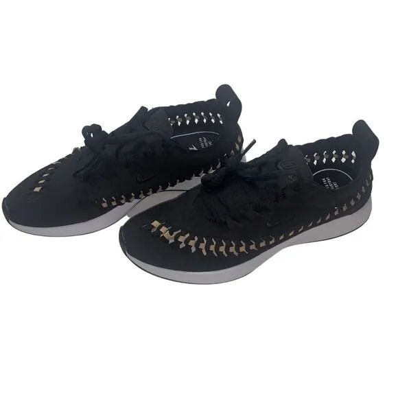 NIKE Women's Dualtone Racer Woven Black/Tan Size 6