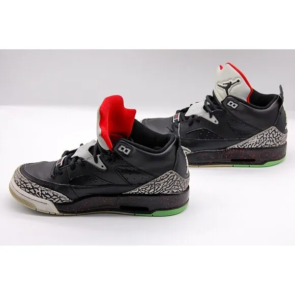 Nike Youth 6Y Air Jordan Son Of Mars Basketball Shoes Black 580604-002 Used Good