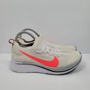 Nike Zoom Fly Flyknit Bright Crimson Men's Running Shoes AR4562-164 US Size 8