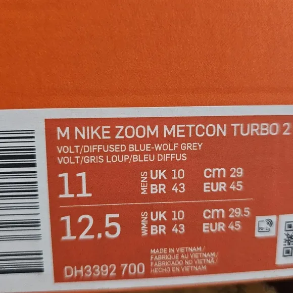 NIKE ZOOM METCON TURBO 2