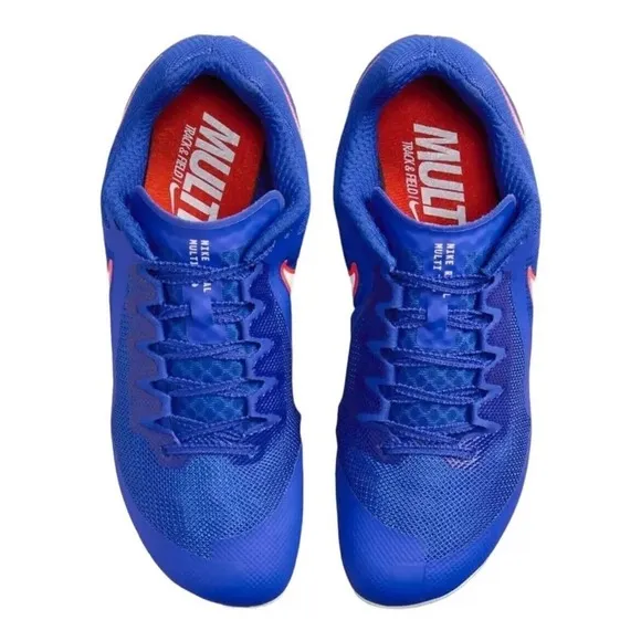 Nike Zoom Rival DC8749-401 Track Field Racing Spikes Shoes Blue Men's Sz‎ 10.5