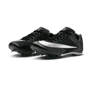 Nike Zoom Rival Sprint Track Field Shoes Black Silver DC8753-001 Men's Size 9