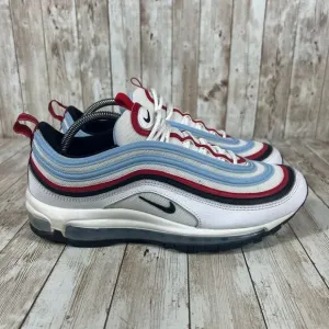 Nike Air Max 97 Gundam White/Light Blue Reflective CW6986-100 Mens‎ US Size 9.5
