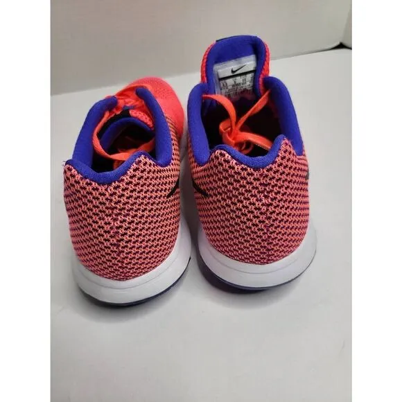 Nike Women Size 8.5 FLEX Experience RN 6 Running Shoes Hot Pink Lace-Up Sneaker
