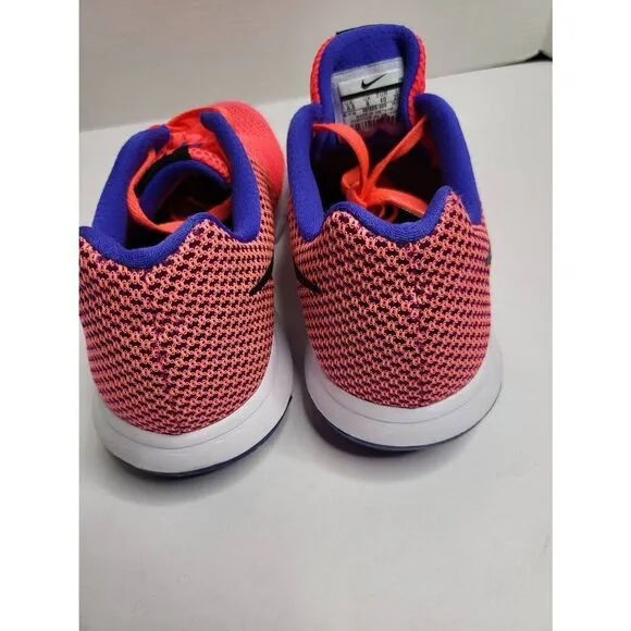 Nike Women Size 8.5 FLEX Experience RN 6 Running Shoes Hot Pink Lace-Up Sneaker