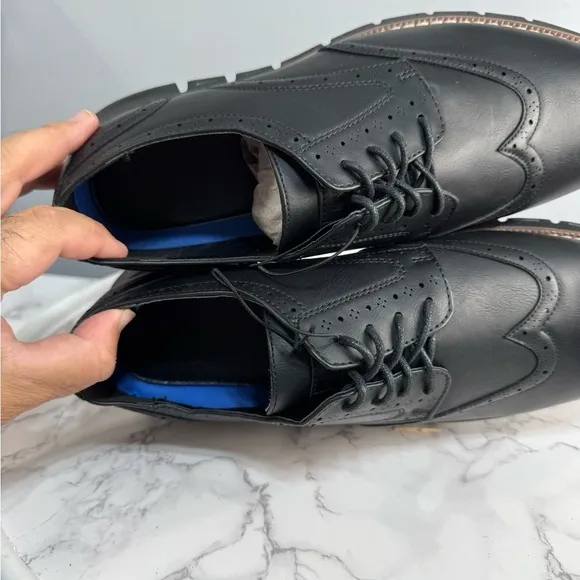 Nine West Mens Lightweight Lace Up Oxford Shoes Size 12 NEW #K124