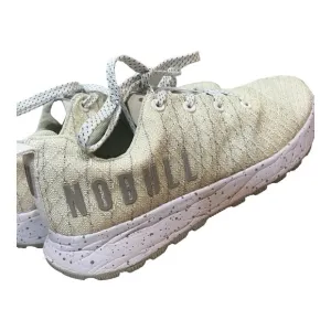 NoBull Matrix Trail Runner off white cream athletic shoes size 7