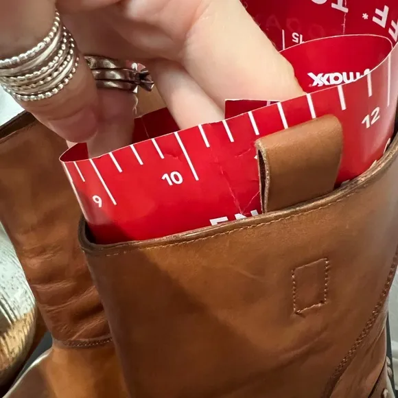 NWB Vintage Foundry Tan, Leather, Stacy Boot