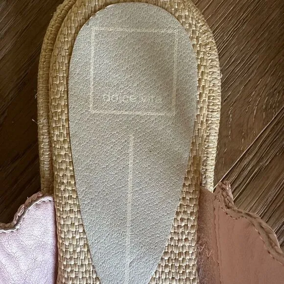 NWOB DOLCE VITA Aperol Scalloped Slide Sandal In Pink