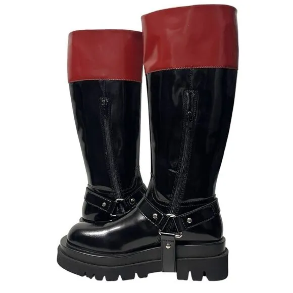 NWOB JEFFREY CAMPBELL Toby Tall Riding Boots 6.5